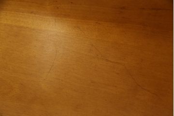 中古　横浜ダニエル(daniel)　温かみのある色合いと上品な佇まいが魅力のドレッサーとスツールのセット(鏡台、ミラー、化粧台)(R-066420)