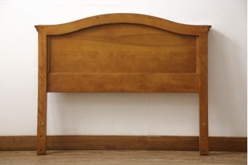 中古　横浜クラシック家具　ダニエル(daniel)　A-610　ニューポートアーリー　クラシカルな寝室づくりにおすすめなシングルベッド(ヘッドボード、マットレス)(R-066424)