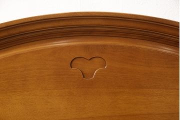 中古　横浜クラシック家具　ダニエル(daniel)　A-610　ニューポートアーリー　クラシカルな寝室づくりにおすすめなシングルベッド(ヘッドボード、マットレス)(R-066425)