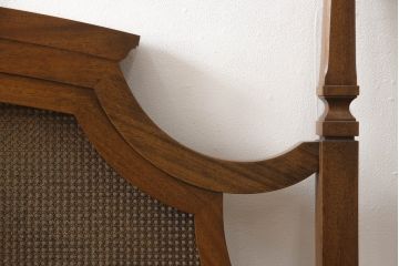 中古　DREXEL HERITAGE(ドレクセルヘリテイジ)　FRANCESCA(フランチェスカ)シリーズ　気品溢れる佇まいが魅力的なダブルベッド(ヘッドボード)(R-066460)