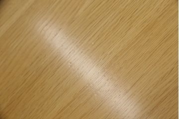 中古　超美品　カリモク家具(karimoku)　オーク材　ピュアオーク色　DU6161　ナチュラルテイストの空間づくりに活躍するダイニングテーブル(食堂テーブル、食卓、6人掛け、作業台)(定価約23万円)(R-066461)