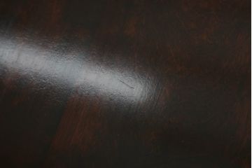中古　松本民芸家具　脚の透かし彫りがアクセントになる上品な文机(ローテーブル、センターテーブル、リビングテーブル、座机)(R-066466)