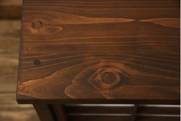 ラフジュ工房オリジナル　古建具リメイク　和の風情漂わせる障子戸ローボード(リビングボード、テレビ台、テレビボード、収納棚、戸棚)(R-066468)
