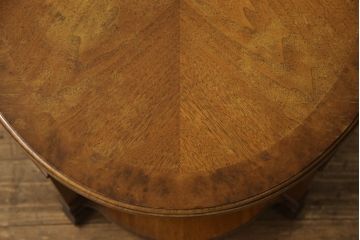 中古　DREXEL HERITAGE(ドレクセルヘリテイジ)　FRANCESCA(フランチェスカ)シリーズ　格納式天板付き!クラシカルなランプテーブル(コーヒーテーブル、サイドテーブル、ナイトテーブル、花台、飾り台)(定価約30万円)(R-066486)
