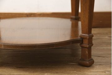 中古　DREXEL HERITAGE(ドレクセルヘリテイジ)　FRANCESCA(フランチェスカ)シリーズ　格納式天板付き!クラシカルなランプテーブル(コーヒーテーブル、サイドテーブル、ナイトテーブル、花台、飾り台)(定価約30万円)(R-066486)