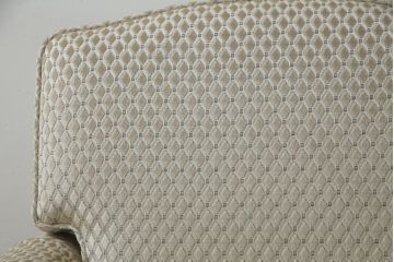 中古　超美品!!　DREXEL HERITAGE(ドレクセルヘリテイジ)　Upholstery(アップホルスタリー)　張り替え済み　クラシカルな佇まいの1Pソファ(アームチェア、一人掛け、1人掛け、ラウンジチェア)(定価約45万円)(R-066488)