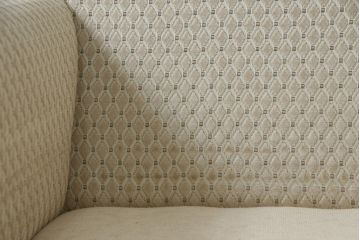 中古　超美品!!　DREXEL HERITAGE(ドレクセルヘリテイジ)　Upholstery(アップホルスタリー)　張り替え済み　クラシカルな佇まいの1Pソファ(アームチェア、一人掛け、1人掛け、ラウンジチェア)(定価約45万円)(R-066488)