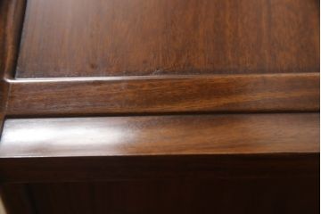 和製ビンテージ　花梨(カリン)材の深みある色合いが魅力の飾り棚(茶棚、違い棚、茶箪笥、収納棚、戸棚、ヴィンテージ)(R-066489)