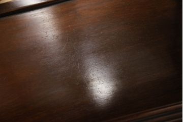 和製ビンテージ　花梨(カリン)材の深みある色合いが魅力の飾り棚(茶棚、違い棚、茶箪笥、収納棚、戸棚、ヴィンテージ)(R-066489)