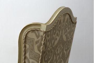 中古　美品　レアモデル!!　DREXEL HERITAGE(ドレクセルヘリテイジ)　Upholstery(アップホルスタリー)　気品あふれる佇まいの猫脚ラウンジチェア(一人掛けソファ、1人掛けソファ、アームチェア)(R-066511)