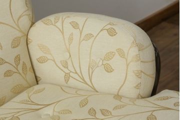 イギリスビンテージ　希少モデル!!　ERCOL(アーコール)　ジュビリー(Jubilee)シリーズ　洗練された佇まいが上品な印象の3人掛けソファ(三人掛けソファ、3P、トリプルソファ、アームソファ、ヴィンテージ、英国、北欧)(R-066512)