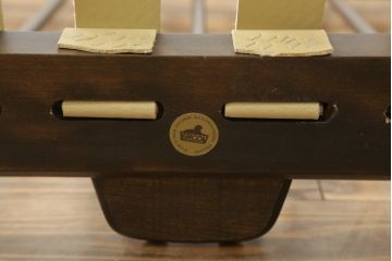 イギリスビンテージ　希少モデル!!　ERCOL(アーコール)　ジュビリー(Jubilee)シリーズ　洗練された佇まいが上品な印象の3人掛けソファ(三人掛けソファ、3P、トリプルソファ、アームソファ、ヴィンテージ、英国、北欧)(R-066512)