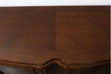 中古　希少!!　DREXEL HERITAGE(ドレクセルヘリテイジ)　シノワズリ様式　優美で華やかな装飾が見事なサイドボード(収納棚、戸棚、サイドキャビネット、コンソールキャビネット、カウンター、中国美術)(R-066514)