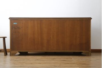 中古　希少!!　DREXEL HERITAGE(ドレクセルヘリテイジ)　シノワズリ様式　優美で華やかな装飾が見事なサイドボード(収納棚、戸棚、サイドキャビネット、コンソールキャビネット、カウンター、中国美術)(R-066514)