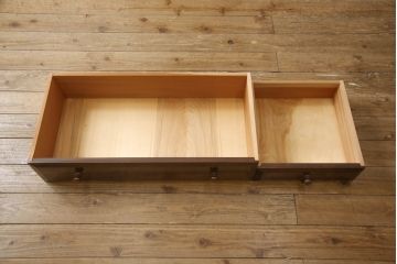 中古　松本民芸家具　シンプルな中に上品さがある#46型ベビータンス(チェスト、引き出し、洋服タンス、収納タンス)(定価約38万5千円)(R-066515)