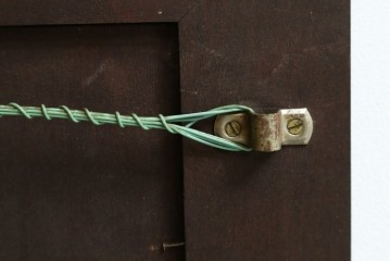 中古　美品　スペイン家具　マリネール(Mariner)　細部まで施された豪華な装飾がエレガントなウォールミラー　(R-066523)