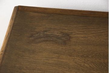 和製ビンテージ　神戸洋家具　小振りなサイズが使いやすいオーク材製チェスト(引き出し、サイドチェスト、洋服タンス、ヴィンテージ)(R-066531)