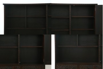 中古　美品!!　軽井沢彫り　和モダンスタイルの空間づくりにぴったりなサイドボード　(R-066534)