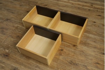 中古　美品!!　軽井沢彫り　和モダンスタイルの空間づくりにぴったりなサイドボード　(R-066534)