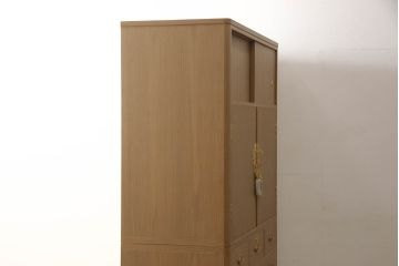和製ビンテージ　美品　木匠・多々納邦男作　上質な和の空間を演出する総桐箪笥(総桐たんす、胴丸、衣装箪笥、着物箪笥、収納タンス、引き出し、和箪笥、ヴィンテージ)(R-066536)