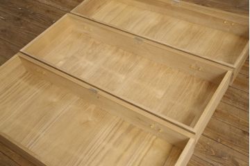和製ビンテージ　美品　木匠・多々納邦男作　上質な和の空間を演出する総桐箪笥(総桐たんす、胴丸、衣装箪笥、着物箪笥、収納タンス、引き出し、和箪笥、ヴィンテージ)(R-066536)