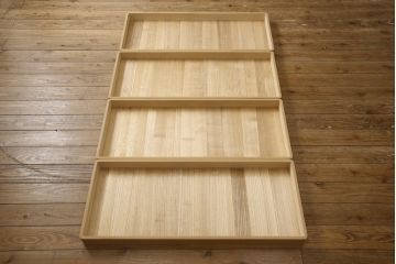 和製ビンテージ　美品　木匠・多々納邦男作　上質な和の空間を演出する総桐箪笥(総桐たんす、胴丸、衣装箪笥、着物箪笥、収納タンス、引き出し、和箪笥、ヴィンテージ)(R-066536)