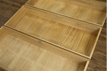 和製ヴィンテージ　美品　木匠・多々納邦男作　総桐箪笥(胴丸)　上質な和の空間を演出する着物箪笥　(R-066536)