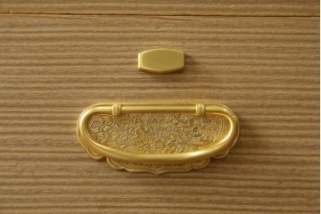 和製ヴィンテージ　美品　木匠・多々納邦男作　総桐箪笥(胴丸)　上質な和の空間を演出する着物箪笥　(R-066536)