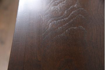 和製ビンテージ　希少デザイン!!　北海道民芸家具　和モダンなお部屋におすすめのサイドボード(食器棚、茶棚、茶箪笥、サイドキャビネット、収納棚、戸棚、ヴィンテージ)(R-066543)