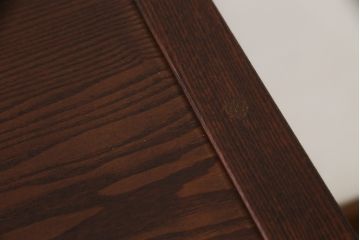 中古　美品　整然と並ぶ縦桟が和モダンな雰囲気を醸し出す水屋箪笥サイドボード(収納棚、戸棚、茶箪笥、茶棚、サイドキャビネット、テレビ台、テレビボード)(R-066548)