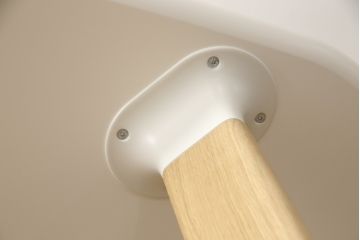 中古　新品同様!!　FRITZ HANSEN(フリッツハンセン)　ANALOG(アナログ)　JH43　北欧テイストのお部屋におすすめなダイニングテーブル(4人掛け、2人掛け、食卓)(定価約26万円)(R-066550)