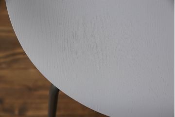 中古　新品同様!!　FRITZ HANSEN(フリッツハンセン)　SERIES 7(セブンチェア)　fh-3107ca-155　カラードアッシュ　ナイングレー (NINE GREY)　北欧モダンなお部屋にぴったり!シャープな脚がお洒落なダイニングチェア(板座チェア、椅子、イス)(定価約7万円)(R-066552)