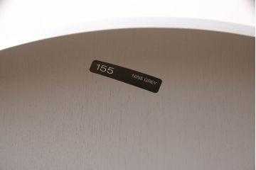 中古　新品同様!!　FRITZ HANSEN(フリッツハンセン)　SERIES 7(セブンチェア)　fh-3107ca-155　カラードアッシュ　ナイングレー (NINE GREY)　北欧モダンなお部屋にぴったり!シャープな脚がお洒落なダイニングチェア(板座チェア、椅子、イス)(定価約7万円)(R-066552)