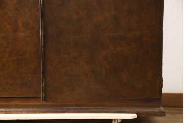 イギリスアンティーク　Browns FURNITURE　バーズアイ(鳥眼杢)の杢目が美しいワードローブ(洋服タンス、収納棚、戸棚、キャビネット、英国)(R-066563)