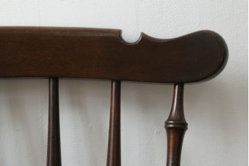 中古　松本民芸家具　上品な佇まいが魅力のSP型スピンドルチェア(板座チェア、椅子、イス、ダイニングチェア)(R-066576)