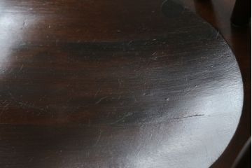 中古　松本民芸家具　上品な佇まいが魅力のSP型スピンドルチェア(板座チェア、椅子、イス、ダイニングチェア)(R-066576)