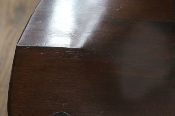 中古　松本民芸家具　上品な佇まいが魅力のSP型スピンドルチェア(板座チェア、椅子、イス、ダイニングチェア)(R-066576)