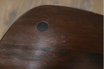 中古　松本民芸家具　上品な佇まいが魅力のSP型スピンドルチェア(板座チェア、椅子、イス、ダイニングチェア)(R-066576)