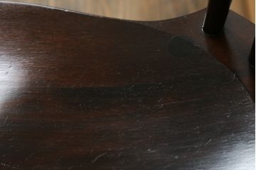 中古　松本民芸家具　上品な佇まいが魅力のSP型スピンドルチェア(板座チェア、椅子、イス、ダイニングチェア)(R-066576)