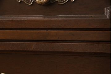アメリカビンテージ　DREXEL HERITAGE(ドレクセルヘリテイジ)　気品溢れる佇まいが魅力のサイドチェスト(ナイトテーブル、サイドテーブル、飾り台、電話台、引き出し、ヴィンテージ)(R-066582)