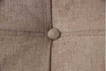 中古　フランス家具　美品　ligne roset(リーン・ロゼ)　ROSETTOGO(ロゼトーゴ)　くすみピンク色　洗練されたモダンデザインが目を引く三人掛けソファ(リーンロゼ、3人掛け、トリプルソファ、ローソファ、生地:Hランク)(定価約34万円)(R-066585)