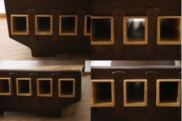 中古　希少!!　絶版モデル　星野民芸家具(星野民藝)　木殿(KIDEN)　桐材　こだわりの寝室づくりにおすすめなベッドフレーム(シングル)(R-066589)