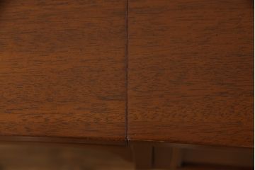 中古　DREXEL HERITAGE(ドレクセルヘリテイジ)　Triune(トライユン)　デスクとしても使える格納式ミラー付きドレッサー(化粧台、鏡台、ワークデスク、在宅用、在宅ワーク用、机)(定価約42万円)(R-066607)