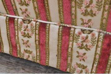 中古　DREXEL HERITAGE(ドレクセルヘリテイジ)　ストライプ柄のファブリックが目を引く1人掛けソファ(1Pソファ、一人掛けソファ、パーソナルソファ、アームチェア、ラウンジチェア)(R-066609)
