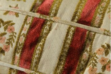 【K.K.様ご決済用】中古　DREXEL HERITAGE(ドレクセルヘリテイジ)　ストライプ柄のファブリックが目を引く1人掛けソファ(1Pソファ、一人掛けソファ、パーソナルソファ、アームチェア、ラウンジチェア)(R-066610)