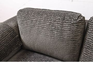 中古　美品　DREXEL HERITAGE(ドレクセルヘリテイジ)　落ち着いたモダンスタイルのお部屋におすすめな3人掛けソファ(三人掛けソファ、トリプルソファ、3P、アームソファ)(R-066611)