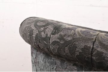中古　美品　DREXEL HERITAGE(ドレクセルヘリテイジ)　Upholstery(アップホルスタリー)　クッション付き　上品な佇まいが魅力の1人掛けソファ(一人掛けソファ、1P、アームチェア、パーソナルチェア、ラウンジチェア)(R-066612)