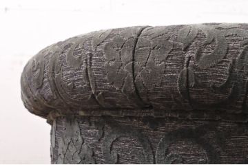 中古　美品　DREXEL HERITAGE(ドレクセルヘリテイジ)　Upholstery(アップホルスタリー)　クッション付き　上品な佇まいが魅力の1人掛けソファ(一人掛けソファ、1P、アームチェア、パーソナルチェア、ラウンジチェア)(R-066612)