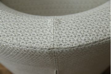 中古　極美品　arflex(アルフレックス)　PANETUN(パネトゥーン)　回転式　シンプルなデザインが魅力のラウンジチェア(パーソナルチェア、一人掛けソファ、1人掛けソファ、アームチェア、回転椅子、回転イス)(定価約30万円)(R-066617)