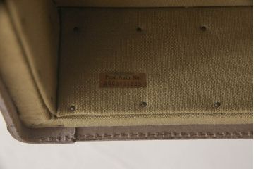 中古　イギリス製　HALO(ハロ)　PARIS TRUNK(パリストランク)　ヴィンテージスタイルのお部屋におすすめなトランクボックス(収納ボックス、ディスプレイ雑貨、収納箱、サイドテーブル、英国)(R-066618)